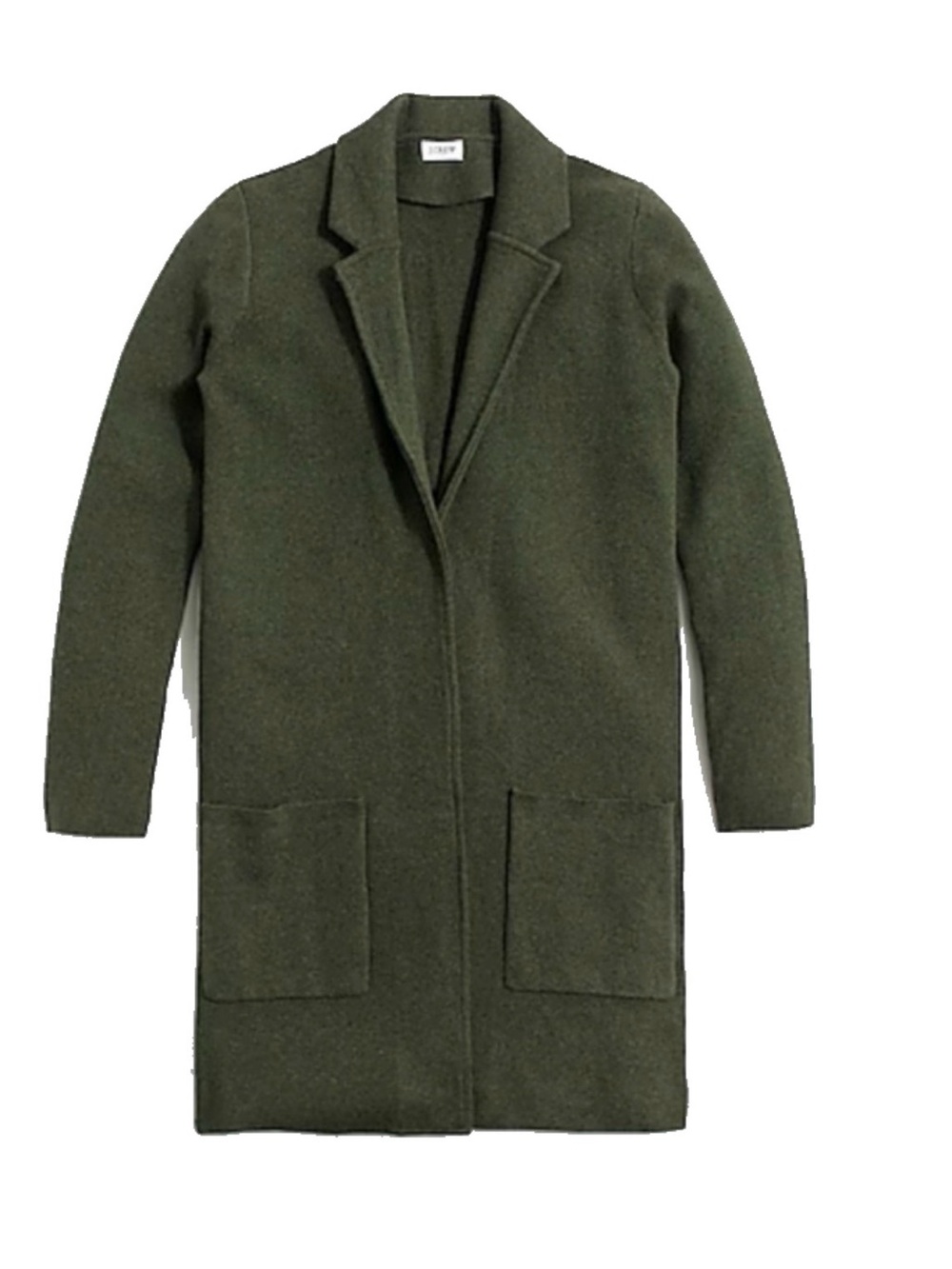 J. Crew Ella open-front long sweater-blazer Small